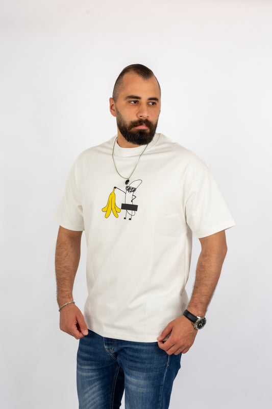 Printed Oversized T-Shirt – Relaxed Fit