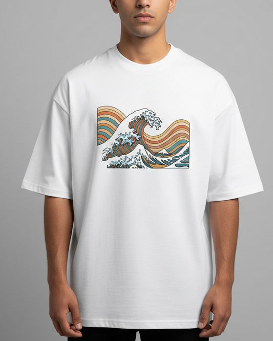 Oversized Printed T-Shirt for Men – Streetwear Style | Relaxed Fit