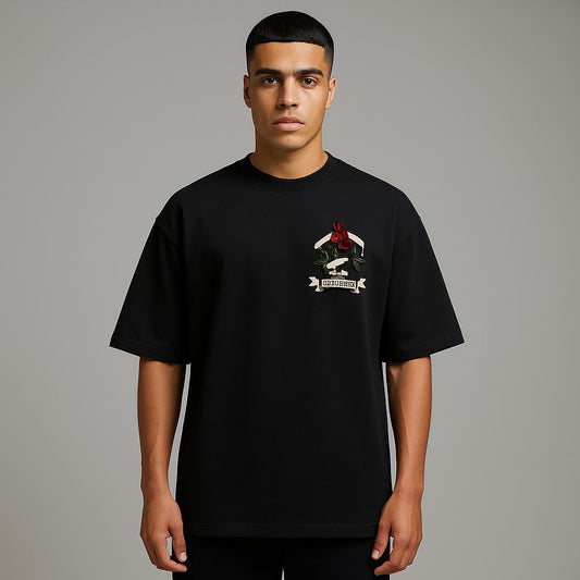 Oversized Printed T-Shirt for Men – Streetwear Style | Relaxed Fit