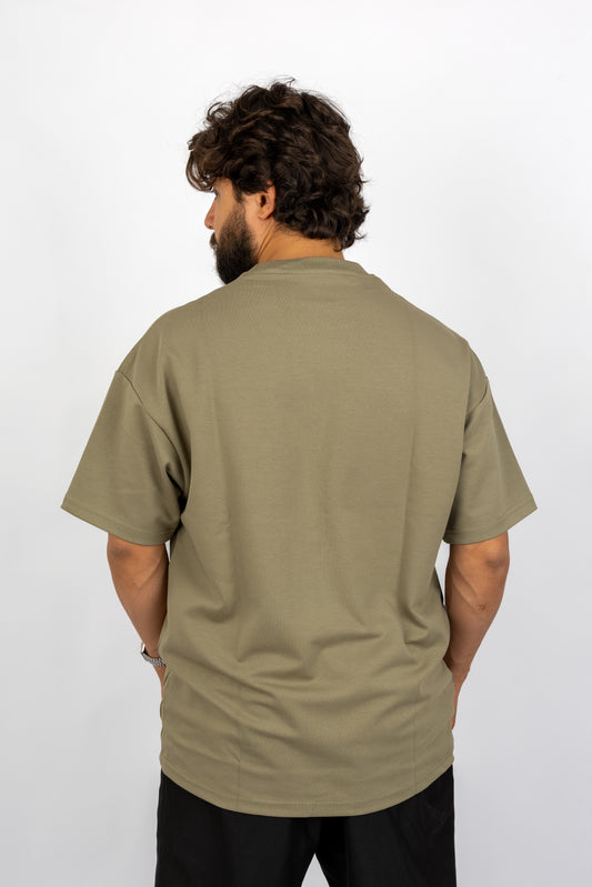 Mint-Green Basic Oversized T-Shirt – Relaxed Fit Essential