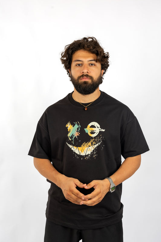 Printed Oversized T-Shirt – Relaxed Fit